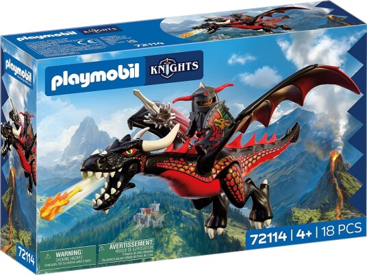 PLAYMOBIL Sort Drage Multi/patterned ONE SIZE