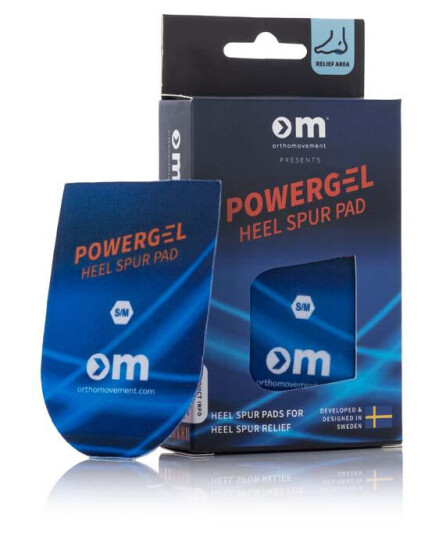 Ortho movement OM Heel Spur Pad blue S/M Ortho movement OM Heel Spur Pad blue S/M