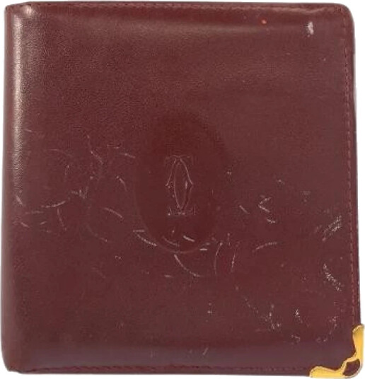 Cartier Vintage Dame Rød