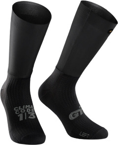 Assos GTO Sykkelstrømper Svart Assos GTO Sykkelstrømper Svart