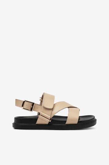Zizzi Sandaler fTara ekstra bred passform Svart Zizzi Sandaler fTara ekstra bred passform Svart