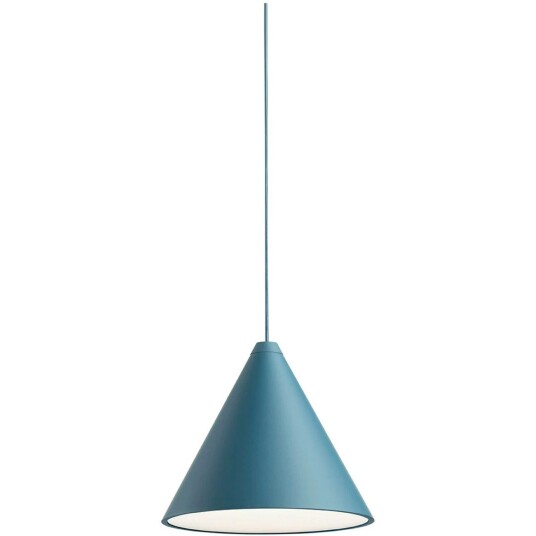 String Light Cone Pendel 12M Dimbar Med Casambi Blå