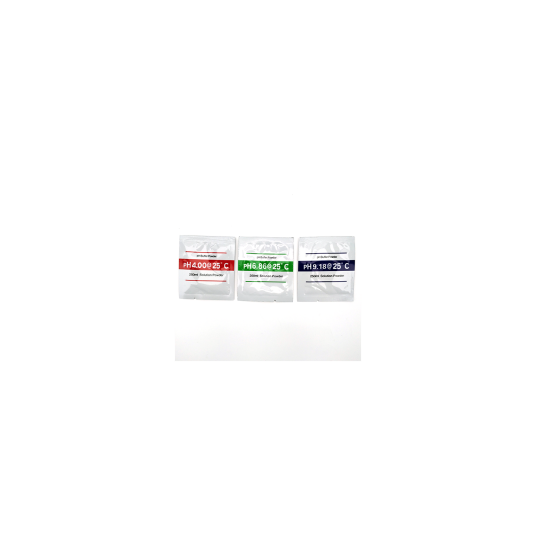 Pulver for kalibrering av pH-meter 3-pack (4,00 / 6,86 / 9,18)