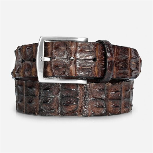 Paolo Vitale Belte 311 Dk Brown