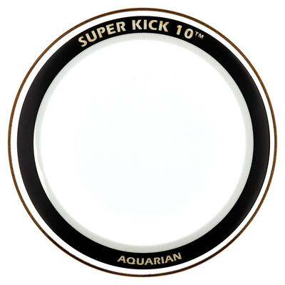 Aquarian 24"" Superkick Ten clear