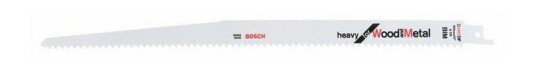 Bosch S 1411 DF 5-pakning Tigersagblad for Tre og Metall 300mm Bosch S 1411 DF 5-pakning Tigersagblad for Tre og Metall 300mm