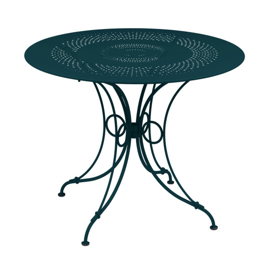 Fermob 1900 Table 96 cm Acapulco Blue 21