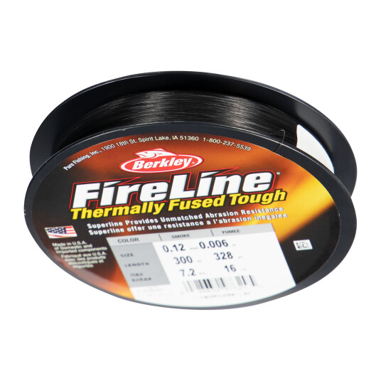 Berkley Fireline 300m Smoke, multifilament 0,17mm Smoke