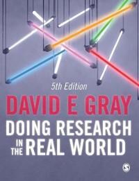 Doing Research In The Real World Av David E Gray