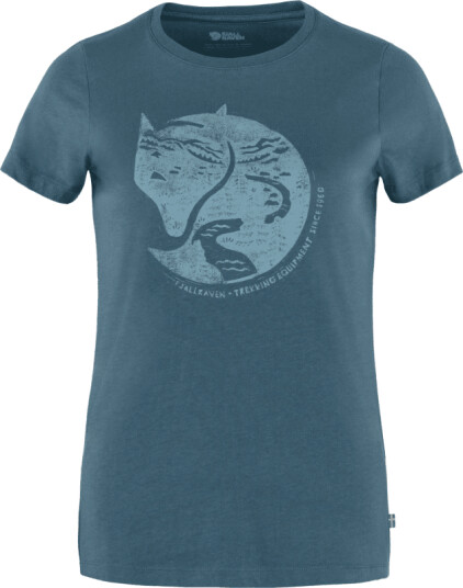 Fj�llr�ven Women's Arctic Fox Print T-shirt Bl? XS Woman Fj�llr�ven Women's Arctic Fox Print T-shirt Bl? XS Woman
