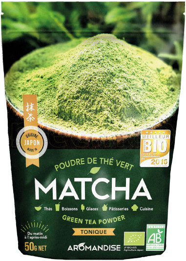 Aromandise Matcha Te (Grønn Te Pulver) Øko - 50 g Aromandise Matcha Te (Grønn Te Pulver) Øko - 50 g