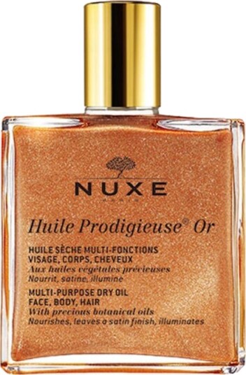 Nuxe Huile Prodigieuse Multi-Usage Dry Oil Golden Shimmer 50 ml Ansiktsolje Nuxe Huile Prodigieuse Multi-Usage Dry Oil Golden Shimmer 50 ml Ansiktsolje