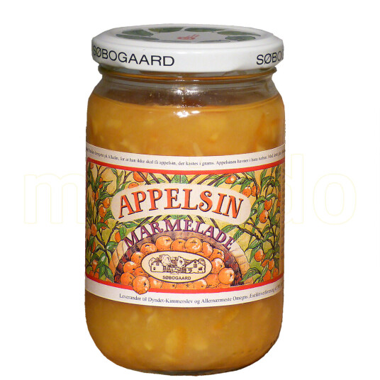 Søbogaard Appelsinmarmelade Ø - 390 g