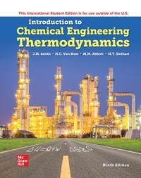 Smith J.M. ISE Introduction to Chemical Engineering Thermodynamics