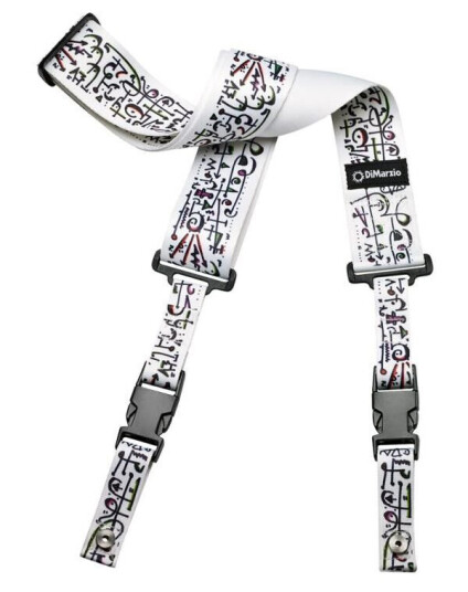 Dimarzio Dd2242 2" Cliplock Strap Nylon Steve Vai - Art Strap