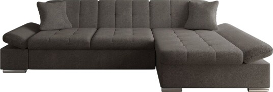Vananda Sofa med Sjeselong 3 seter Brun