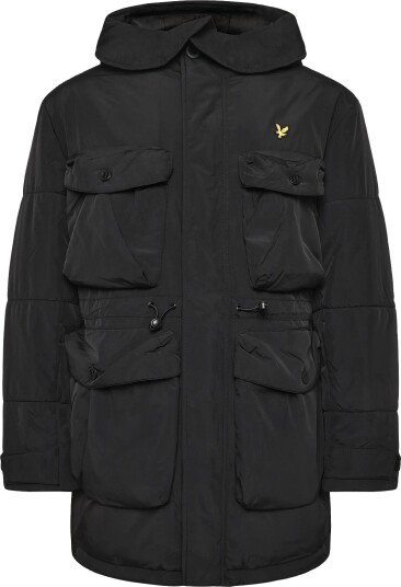 Lyle & Scott Wadded Field Parka JET BLACK L