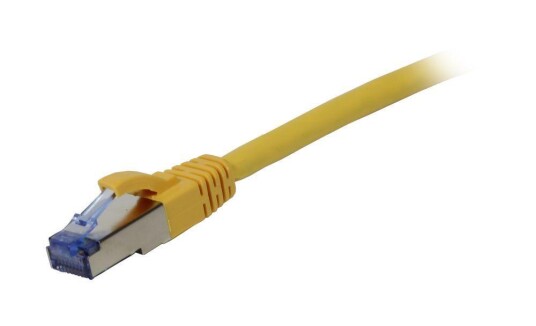Synergy RJ45 Nettverkskabel Cat6a S/FTP 0,15m Gul