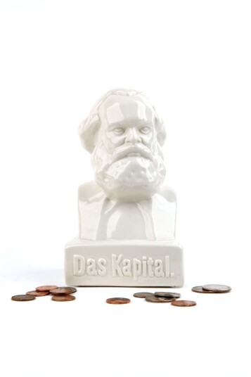 Kikkerland Das Kapital Myntbank – Karl Marx Coin Bank