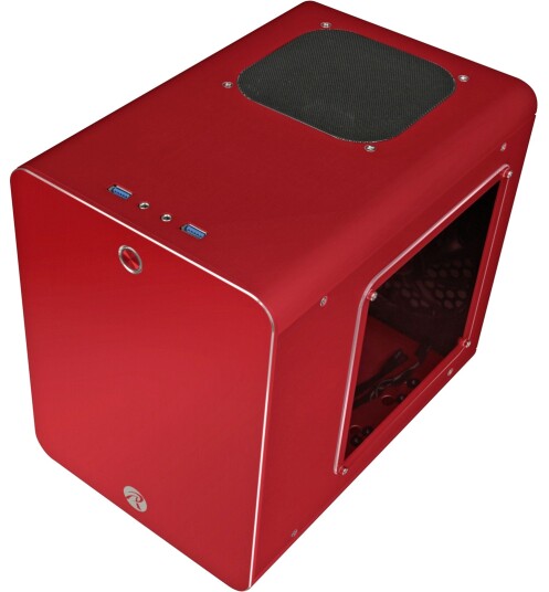 Raijintek Metis Plus Mini-ITX Aluminium Vindu Rød Raijintek Metis Plus Mini-ITX Aluminium Vindu Rød