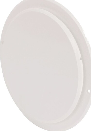 Flexit TVR Tallerkenventil hvit abs 160 mm Ventilasjon