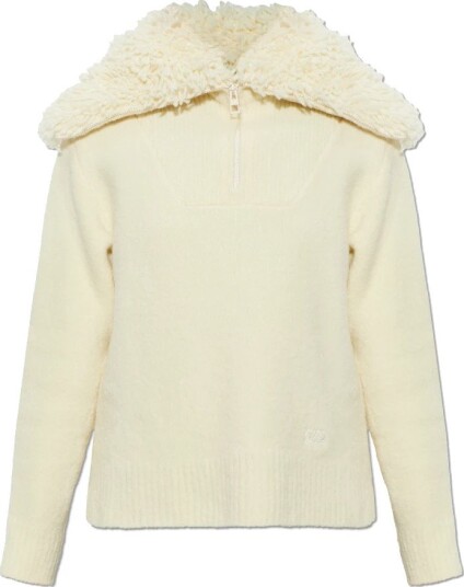 Loewe Dame Strikkevarer Beige S,