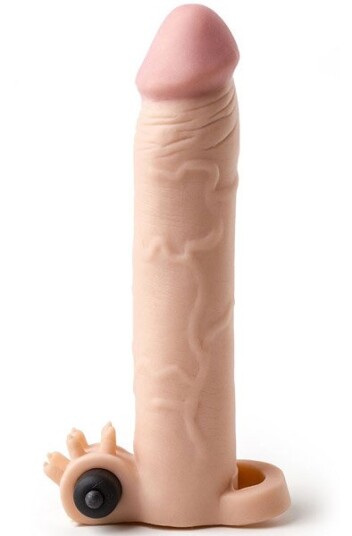 Vergite Realistic Sleeve With Vibration 19cm