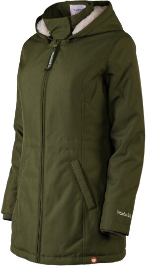 Wombat Gravidjakke Grønt/Beige S