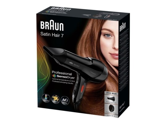 Braun Hd 785 Df Black Hair Dryer