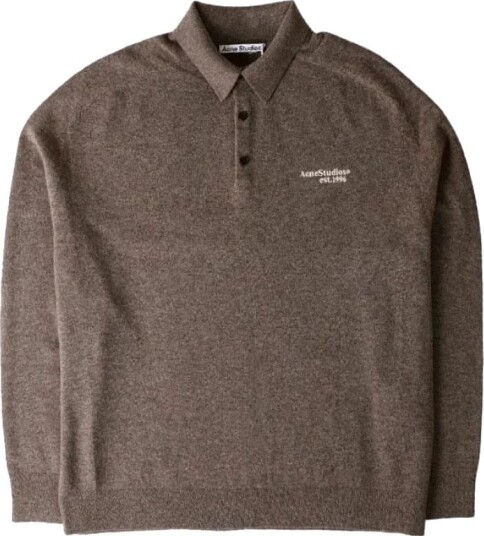 Acne Studios Herre Strikkevarer Brun L,