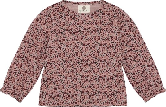 En Fant T-Shirt Ls - ADOBE ROSE - 56