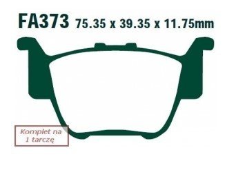 Bremseklosser EBC Brakes FA373R