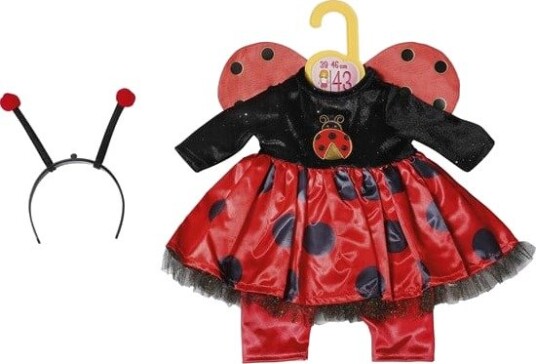 Dolly Moda Marihøne Kostyme Til Dukke 43 cm Dolly Moda Marihøne Kostyme Til Dukke 43 cm