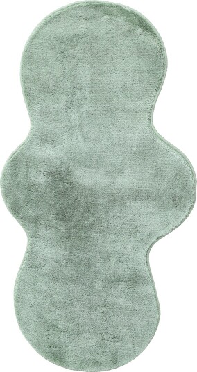 Bølgete Løper Aranga Super Soft Fur grønn Størrelse: 80 x 250 cm Bølgete Løper Aranga Super Soft Fur grønn Størrelse: 80 x 250 cm