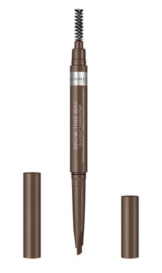 Rimmel Rimmel_Brow This Way Eyebrow Pencil 02 Medium Brown 0.25G