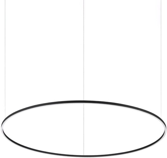 IDEAL LUX Pendellampe Oracle Slim Sort Stue / spisestue Aluminium Moderne