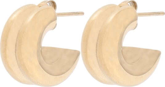 Pieces Pcamalie S Earrings Box Wp GOLD COLOUR One Size