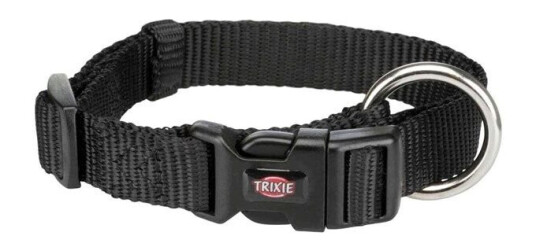 Trixie Premium Hundehalsbånd L-XL Svart 25mm Trixie Premium Hundehalsbånd L-XL Svart 25mm