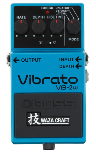 Boss Vb-2w Analog Vibrato Pedal Waza Craft