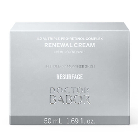 Doctor Babor Resurface Renewal Cream 50ml - Fuktighetsgivende Dag- og Nattkrem for Moden Hud