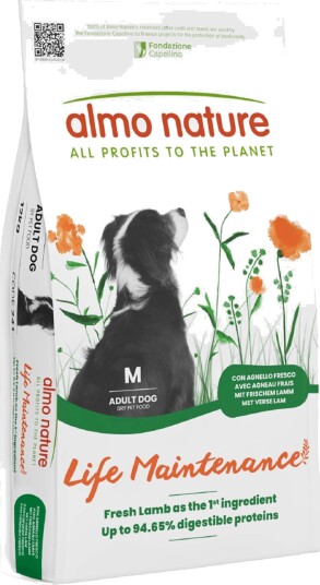 Almo Nature Holistic Tørrfôr Adult Medium & Ris Lam 2 X 12 kg Almo Nature Holistic Tørrfôr Adult Medium & Ris Lam 2 X 12 kg
