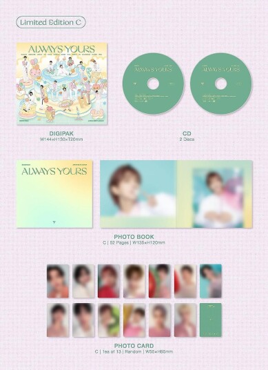 Seventeen  SEVENTEEN JAPAN BEST ALBUM [ALWAYS YOURS] (Limited Edition C)  CD