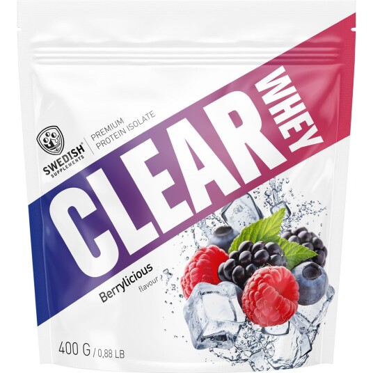 Swedish Supplements Clear whey Berrylicious 400 g