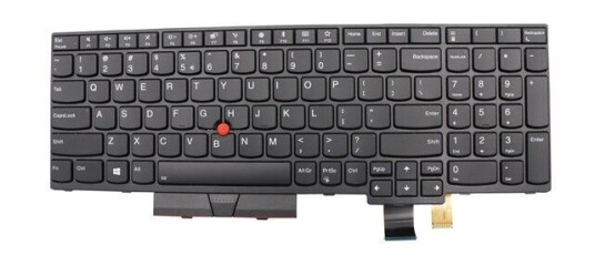 Lenovo Chicony - Brbart tastatur - til utskifting - Universal - Svart