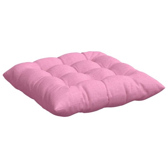 Seteputer 2 pcs Rosa 40 x 40 x 6 cm stoff