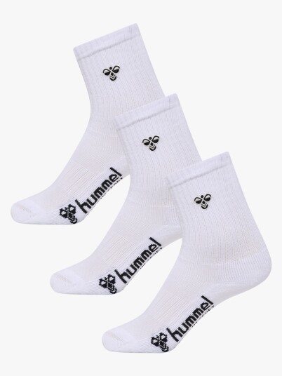 Hummel Hmljr Sokker 3-pakning, White, 28-31