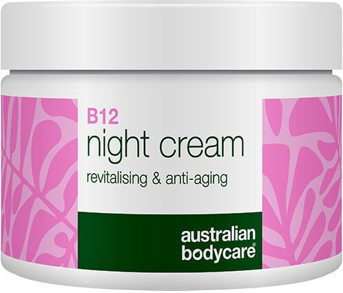 Australian Bodycare B12 Nattkrem 50 ml – Nærende Anti-Age Pleie for Strålende Hud Australian Bodycare B12 Nattkrem 50 ml – Nærende Anti-Age Pleie for Strålende Hud