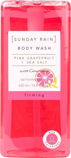 Sunday Rain Pink Grapefruit & Sea Salt Body Wash 440ml