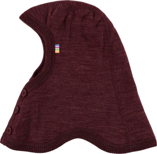 Joha Balaclava -Ull - 2-lags - Burgundy - Joha - 48 cm - Balaclava - dobbel - Bordeaux