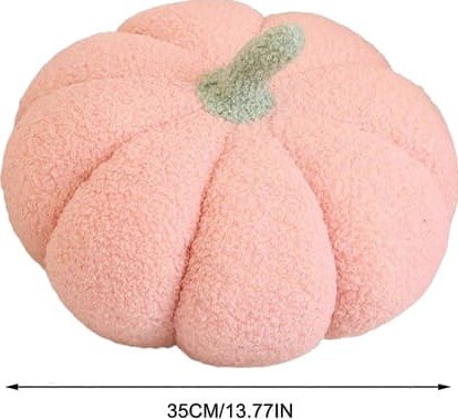 2025 Gresskarpute Halloween Leke Pute Strikket Ullstil Gresskar Stue Sofapute